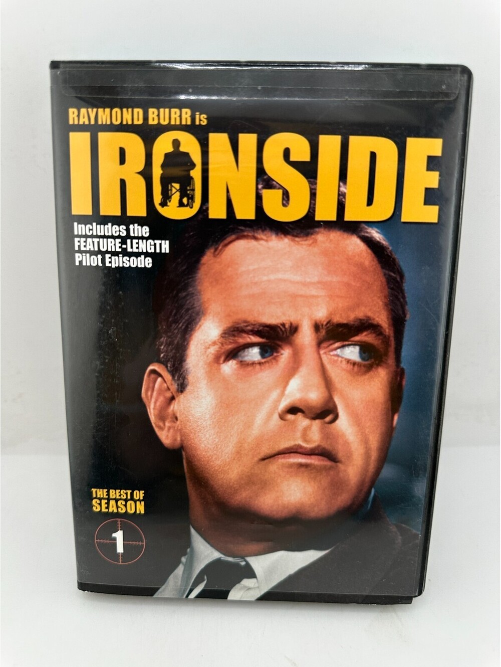 Ironside The Best of Season 1 DVD Raymond Burr TV Series Pilot Episode 5 Hours